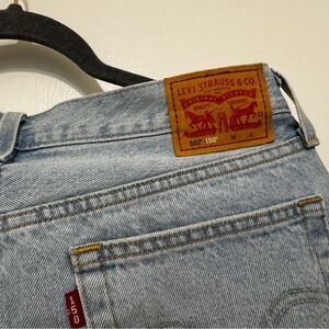 Levi's 150th anniversary 501 button fly floral patch